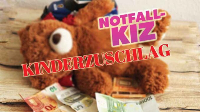 tien-con-bo-sung tiền con bổ sung ở đức - Kinderzuschlag